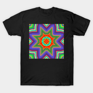 Trippy Psychedelic Acid Designs LSD T-Shirt